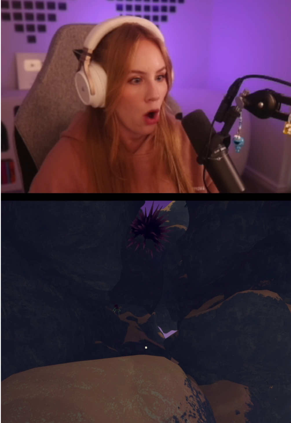 He appeared out of no where 💀 #GamingTok #TwitchStreamer #Reaction #gaming #peak 