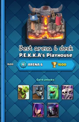 Best arena 6 clash Royale deck #best #arena #clashroyale #fyp #shorts #gaming #teamwork #deck #tiktok #youtube