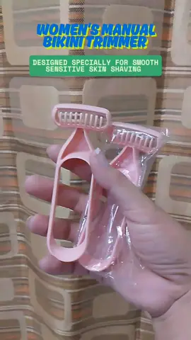 Women's Manual Bikini Trimmer Designed Specially for Smooth Sensitive Skin Shaving #shavingtools #smoothstyle #hairremoval #tiktokfinds #fyp 