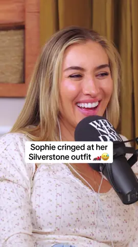Why is overdressing so awkward 🥲🥲🥲 10/10 outfit from Sophie at Silverstone but she didn’t get the casual memo. Search ‘Wednesdays’ on YouTube, Spotify and Apple for the full episode. @Sophie Habboo @Melissa #silverstone #formula1 #sophiehabboo #pregnancy #melissatattam