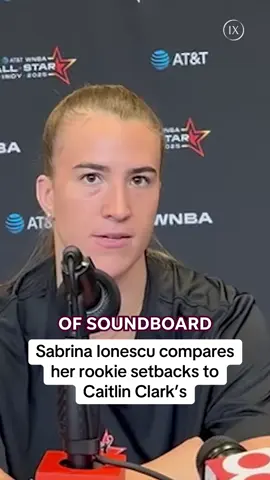 Sabrina Ionescu on CC missing the ASG due to injury #WNBA #wnbaallstar #allstargame #allstarweekend #sabrinaionescu #caitlinclark  #womensbasketball #indiana #indianafever 