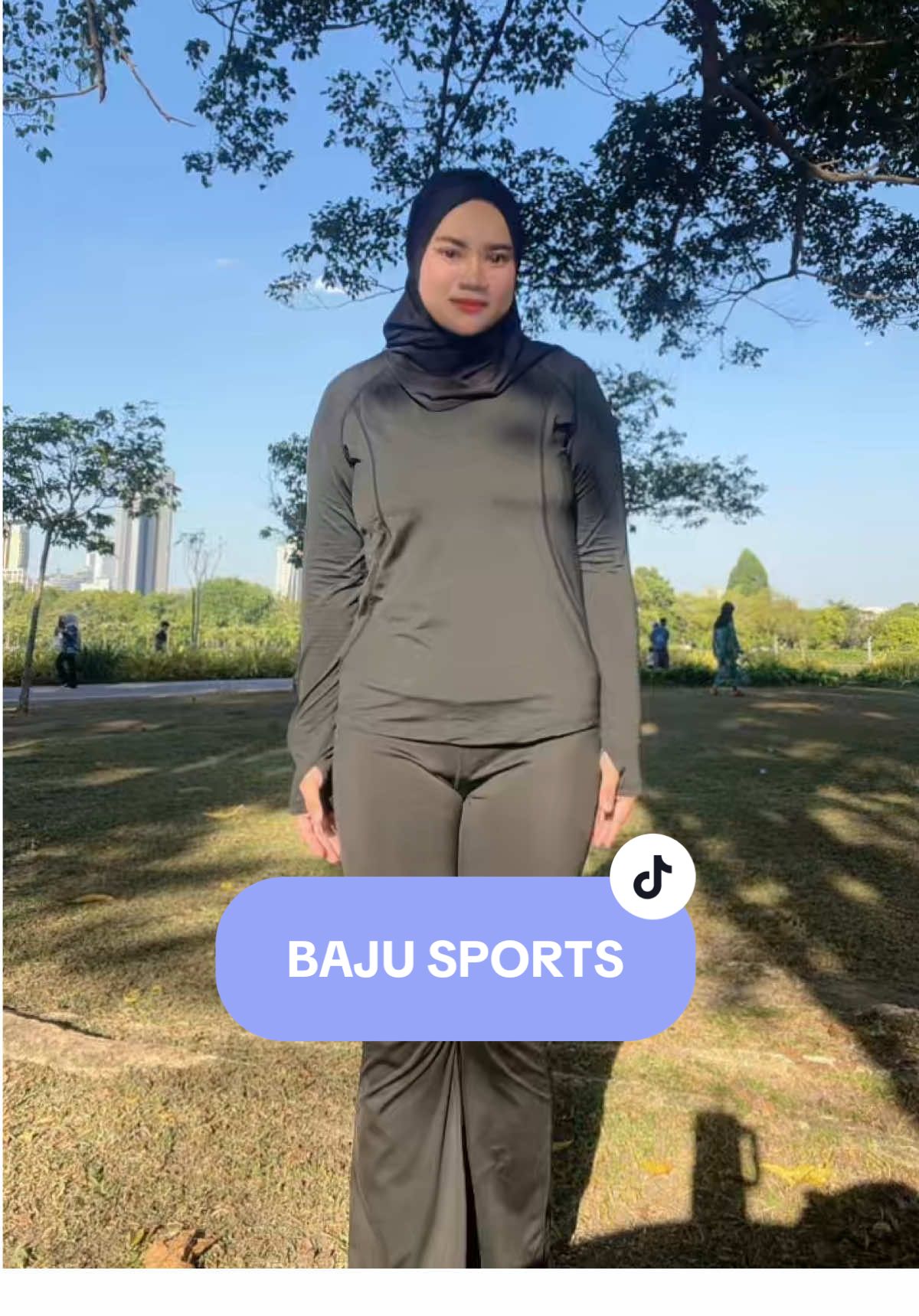 Selesa boleh buat jogging , yoga dan smua sukan iffa pkai Size :3XL  Colour : Black#bajusukanwanita #eyfaafiqa 