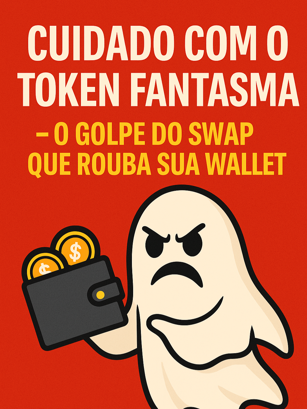 Você abre sua carteira e, do nada, aparece um token estranho com saldo alto... 