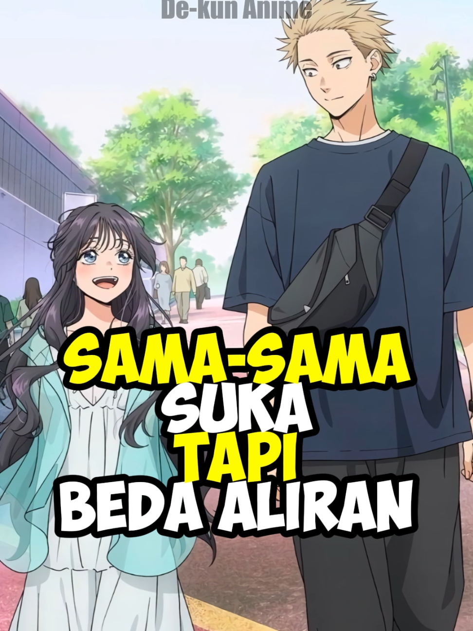 Dia Sekolah Swasta, Aku Sekolah Negeri 🗿 #fyp #anime #dekunanime 
