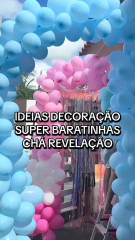Decoração mais baratinha e linda que essas nao existeee #charevelacao #decoration #fyp 