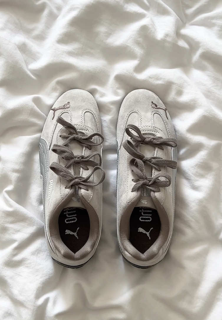 اللون انهييييار ما ودي يطوفكم والجودة أراهنكم عليها ..🙂‍↔️🩶 — #PUMA speedcat OG “Nuance Gray”  #LAV #shoes #sneakers #explore #اكسبلور #girlythings #fyp #fypシ #4u #foryoupage 
