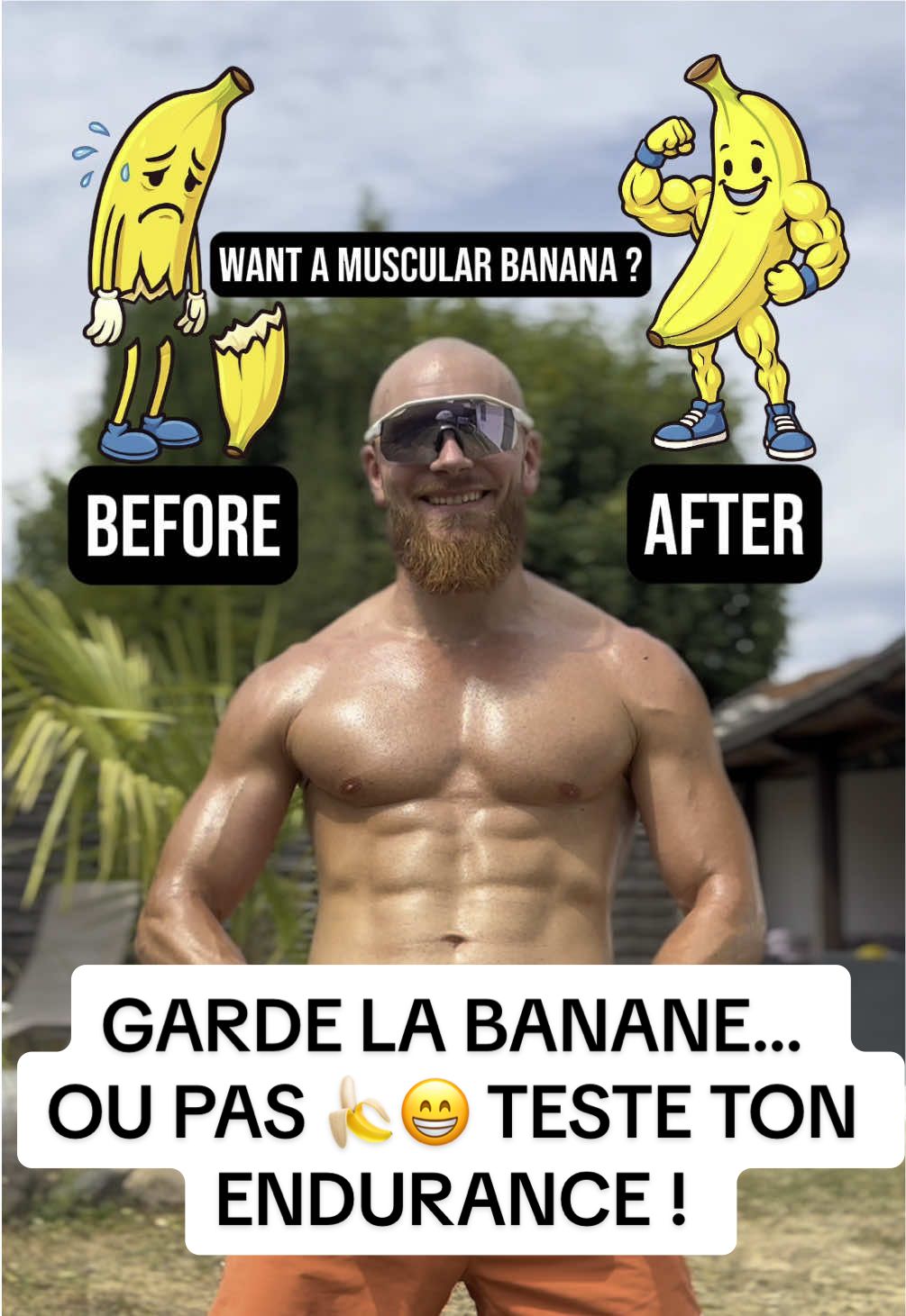 GARDE LA BANANE… OU PAS 🍌😁 TESTE TON ENDURANCE ! Si tu craques avant la fin, c’est pas la banane qu’il faut accuser 😏 ENREGISTRE • LIKE • COMMENTE • PARTAGE Objectif ⬇️ Travailler ton endurance, renforcer les muscles profonds et prouver que t’es pas juste un sprinteur du dimanche. Ici, on parle de vrai contrôle et de gainage béton. Séance complète ⬇️ • 6 exercices qui vont te faire transpirer (et regretter ton confort) • 4 séries par exercice • 45 secondes à bloc par exercice • 15 secondes pour respirer un peu • 1 minute pour réfléchir à tes choix de vie avant l’exercice suivant ✅ Respiration, gainage et mental d’acier = combo gagnant (ou crampes garanties 😅) 💬 Alors, tu gardes la banane jusqu’au bout ou tu utilises un joker ? 👇🏼 — #mericcoach #bananepower #stamina #endurancemusculaire #coretraining             