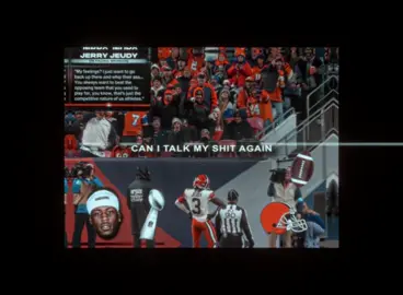 can i talk my shit again #aepjxcob #edit #viral #nfl #jerryjeudy #viraledit #fyp #foryou #foryoupage #browns #clevelandbrowns @jeudyjerry4 