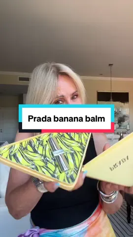 Let’s try @pradabeauty new banana balm #pr @Sephora Collection perfect beige liner #tryonwithme 