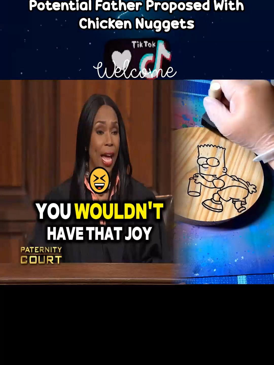 Potential Father Proposed With Chicken Nuggets Part 02 #court #courtroomdrama #trialwatch #legaltiktokviral #courtroom #judge