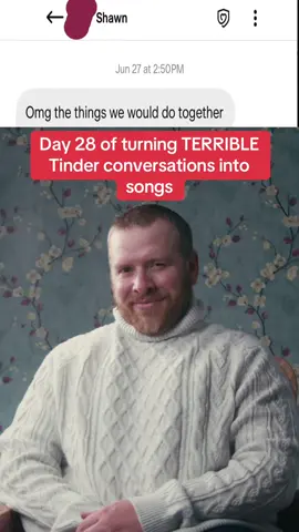 Show this vid to anyone who says romance is dead #funnysong #comedysong #datinglife #tindermusical #tinder 