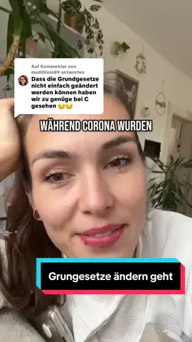 Antwort auf @maddilein89 Grundgesetz ändern durch Krisen. Wer bestimmt das eigentlich?  (alles nur Satire TikTok‼️)  #politik #aufklärung #demokratie 