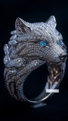 The wolves ring series  #wolves #wolf #diamond #jewelryaddict #jewelrylover #design #digitalart #fantasy #art #ai #bijoux #fairytail #jewellery #jewelrytiktok #jewelry #jewelrybusiness #aijewelry 