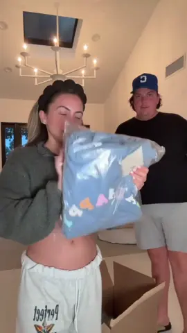 Should he do a try on of his haul? @madhappy #madhappy #mysterybox #haul #unboxing #fyp #foryoupage 
