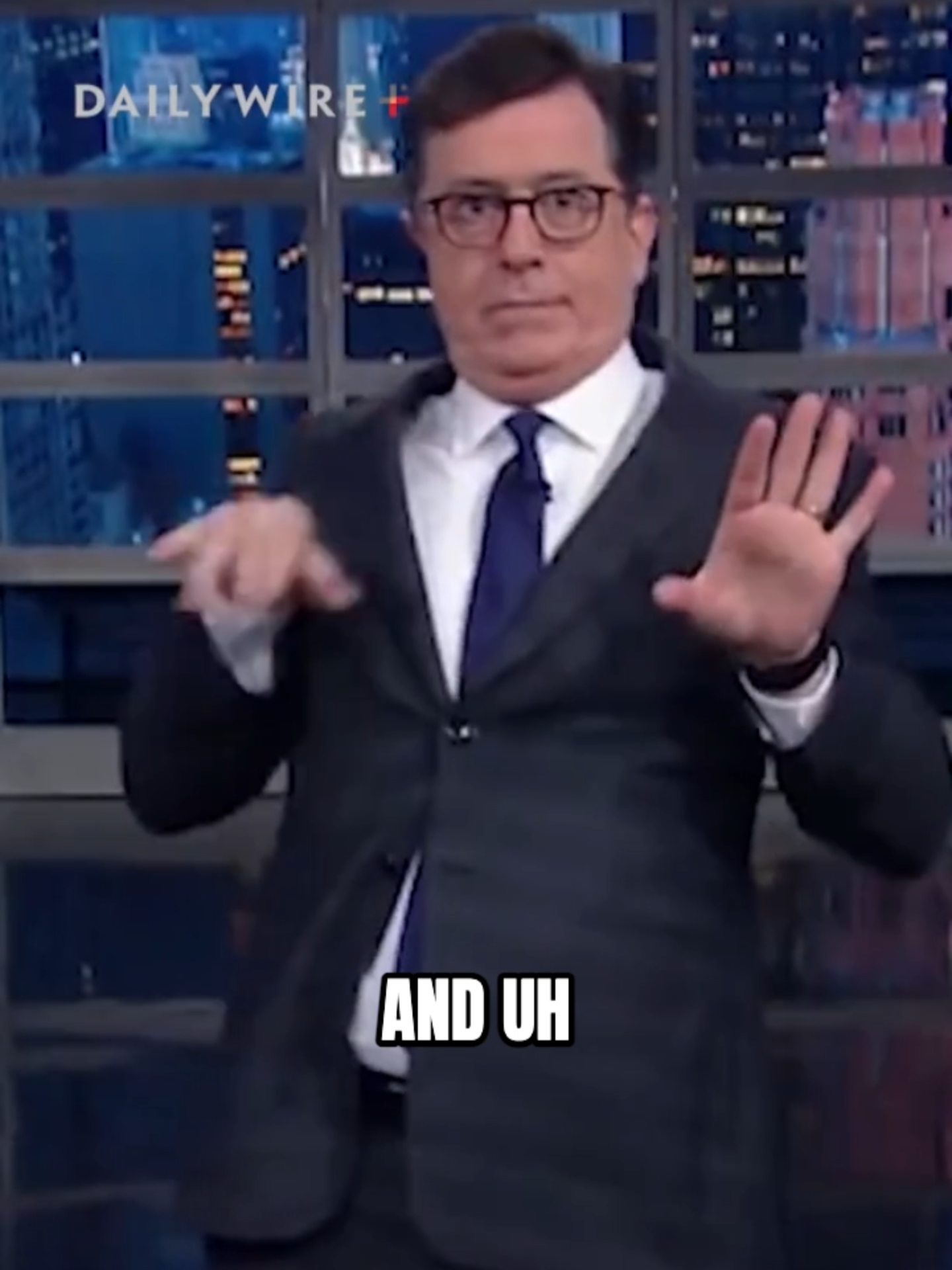 Oh no… how will democracy survive without Stephen Colbert's bad jokes? #benshapiro #stephencolbert