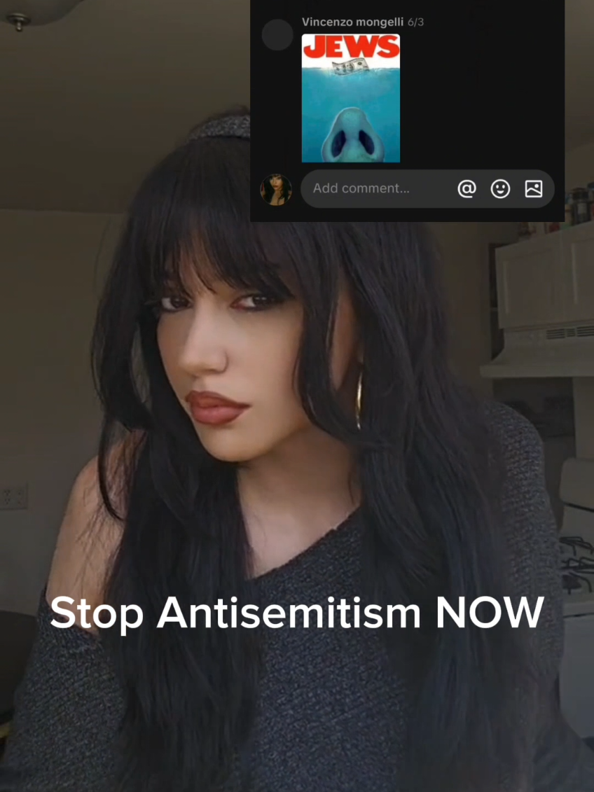 Ignore the video I used of myself, I just chose a random video, I didn't have time to make a new one. The message is very important, and unfortunately, when you see comments like this, you don't see a single comment fighting against the anti-Semitism; this is atrocious... STOP ANTISEMITISM  #antisemitismneedstostop  #antisemitismstillexists   #jewishtiktok  #jewish 