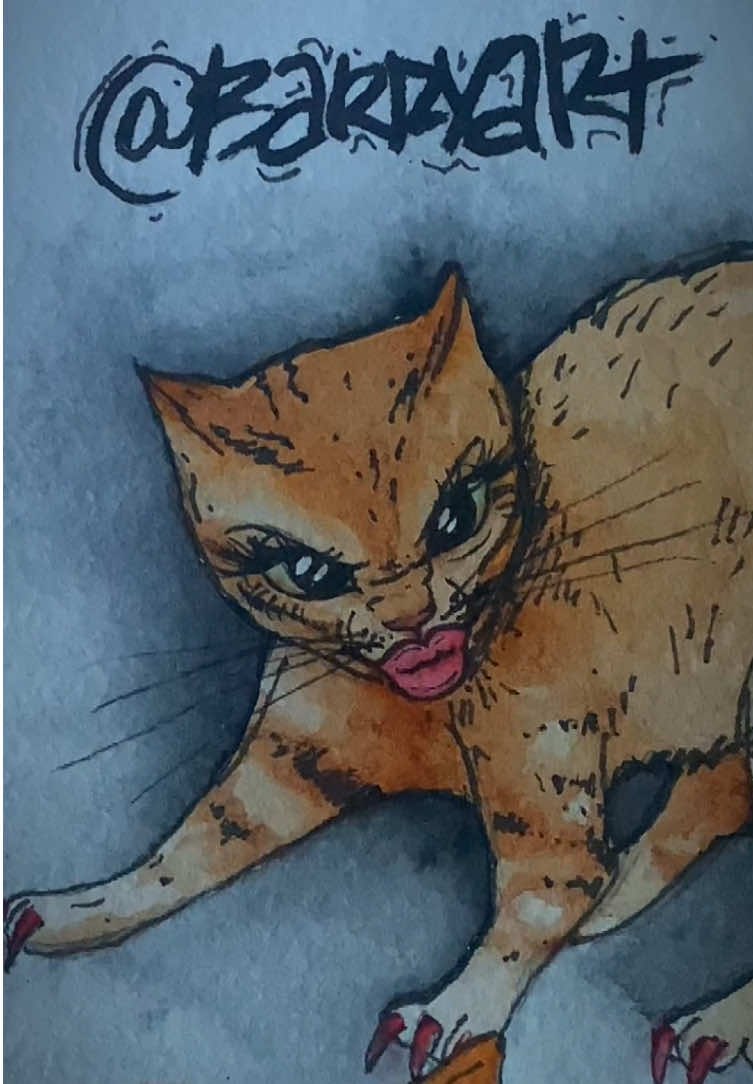 Блин я супер💅🤣 ТГК: barrxat  Instagram: BarrxArt  #art #cat #funny #funnycat #meme #lmao #artist #drawing #painting #арт #кот #котики #мемы #рисунок #мем #смех