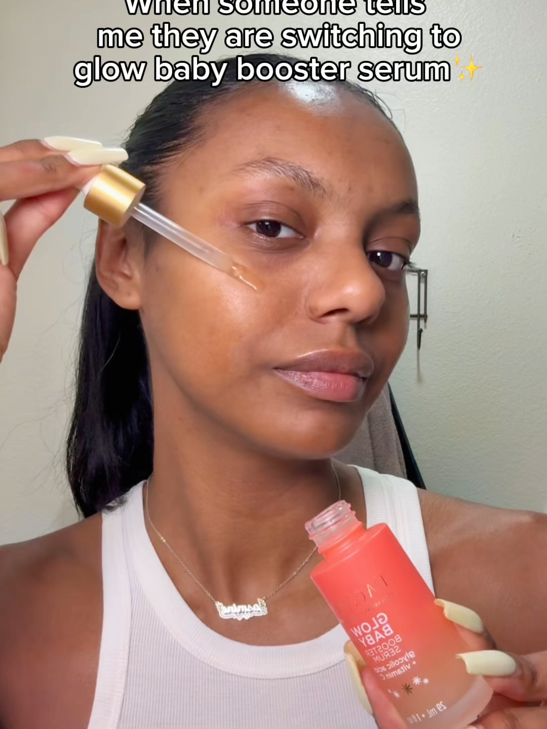 Glow for less ✨ Did we mention it’s only $13.50 on TikTok Shop right now?! 👀🧡 #vitmancserum #glycolicacid #dealsforyoufordays #affordableskincare #pacificabeauty #dealsforyou