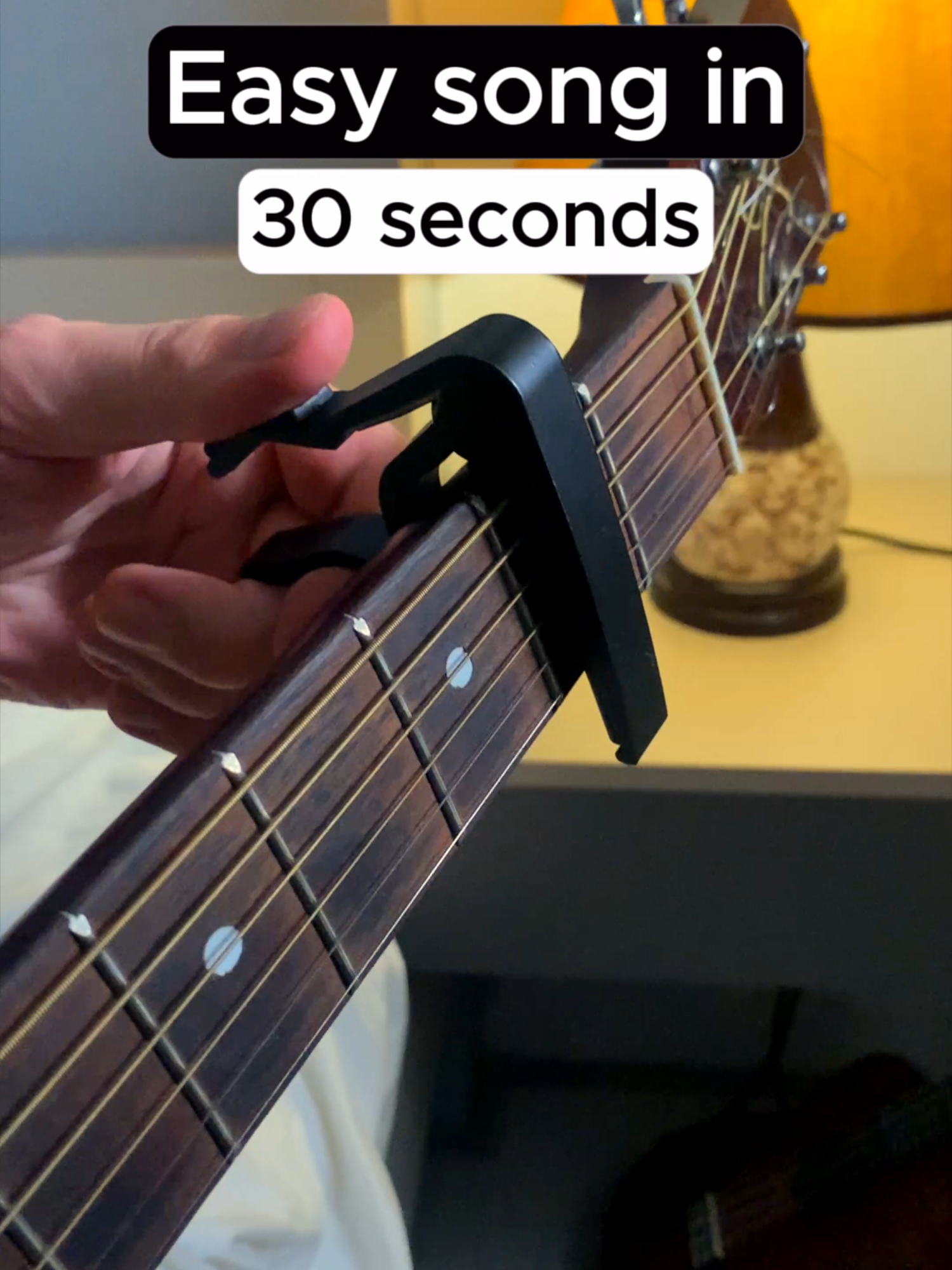 No Surprises 30 seconds Guitar Tutorial #esyguitarsong #guitartutorials
