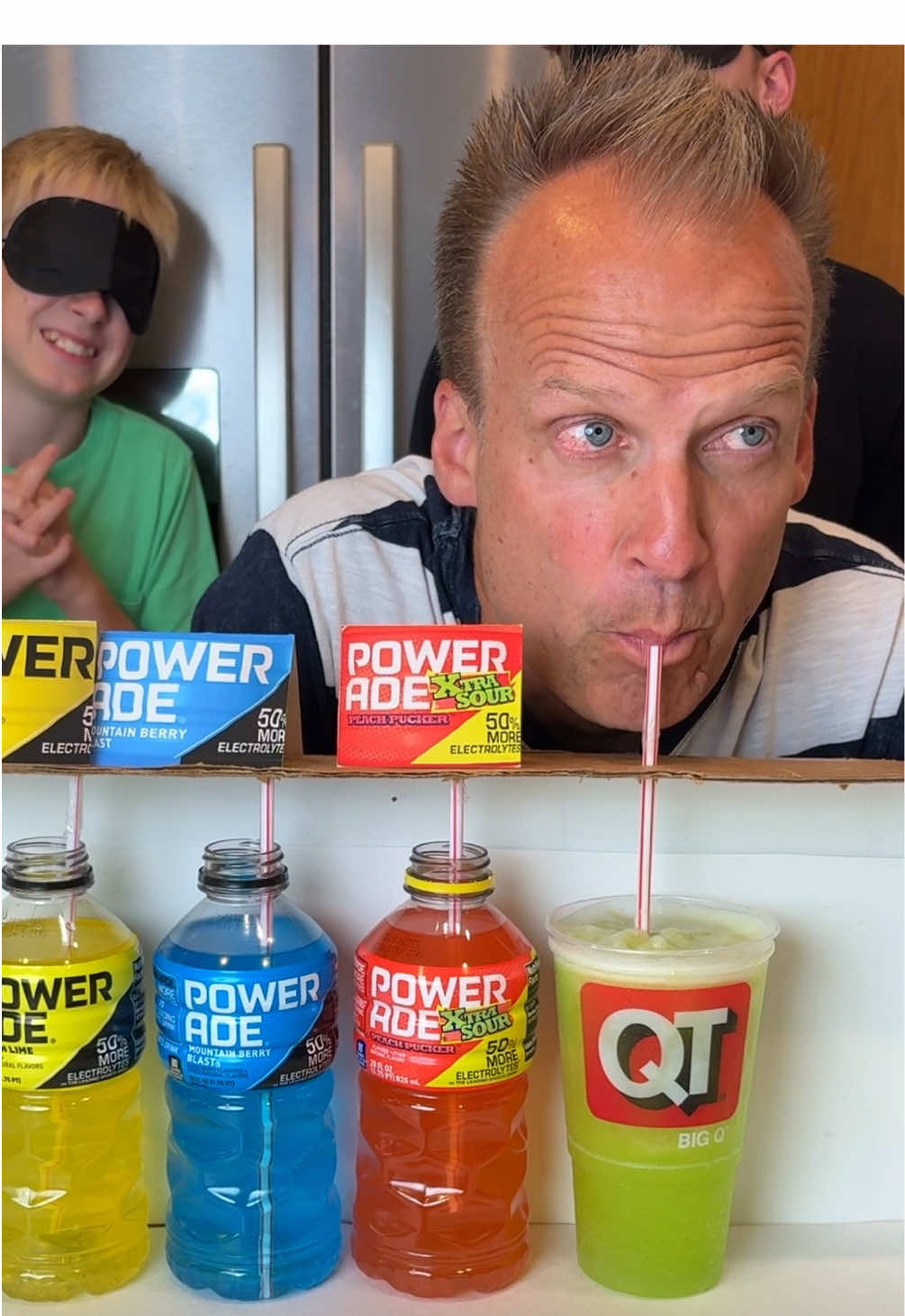 Xtra Sour Powerade Challenge!  @QT @POWERADE US 