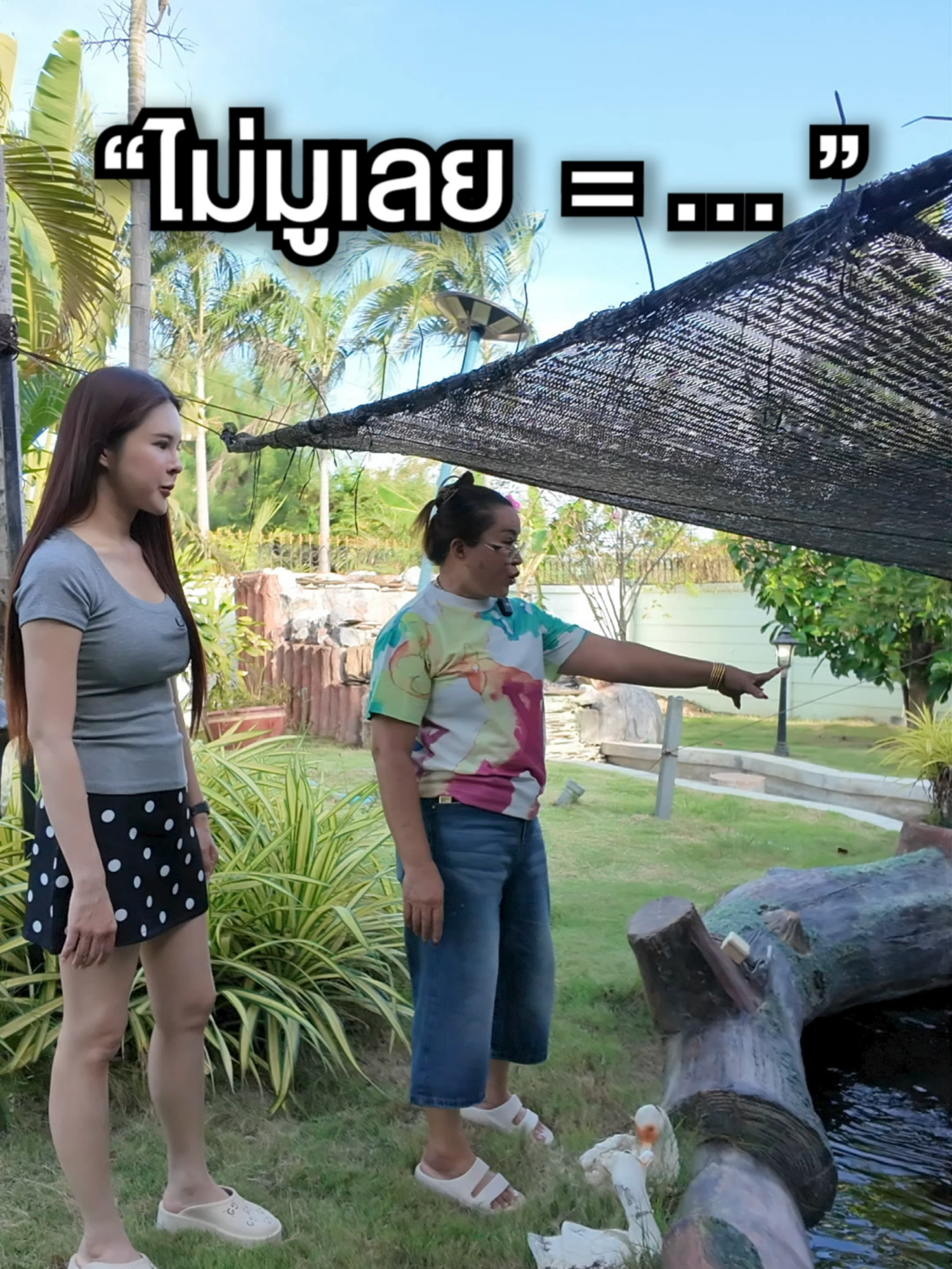 บ่อหลังบริษัท ของยายแต๋น