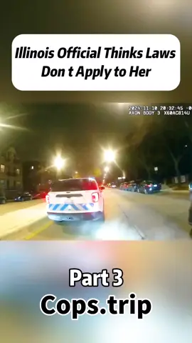 Part 3 | Illinois Official Thinks Laws Don't Apply to Her #police #cops #policeman 
