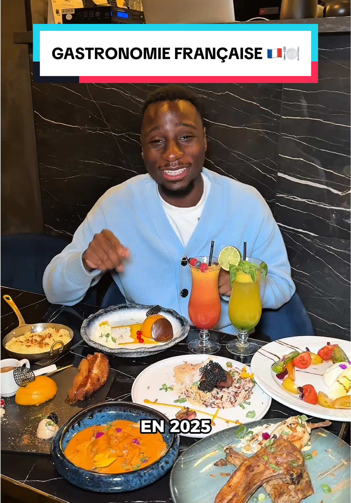 CUISINE FRANÇAISE 🇫🇷🍽️ 🤤 On est allés tester un restaurant pour qui la gastronomie française n’a aucun secret 😍 Pépite : Le magret de canard  📍 @laffameparis 28 Av. de la Prte des Poissonniers, 75018 Paris, France ✅ Abonne toi pour plus d’adresses ! (Collab commerciale) — #mangeraparis #sortiesparis #restoparis #mybouffe #restaurantparis #gastronomie #date #couple #canard #magret #boeuf #dessert #paris18 #fyp #pourtoii 