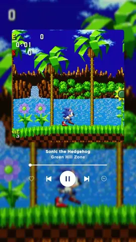 🎮Sonic the Hedgehog - Green Hill Zone🎵 #games #videogame #sonic #sonicthehedgehog #sega #segagenesis #megadrive #soundtrack #theme #gamesoundtrack #ost #gamemusic