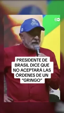 Presidente de Brasil dice que no aceptará las órdenes de un 