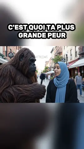 C’est quoi ta plus grande peur?😰🫨 #yeti #yetivlogs #bigfoot #bigfootvlogs #vlogs #veo3 #interview 