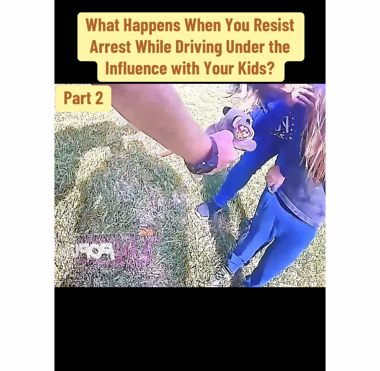 What Happens When You Resist Arrest While Driving Under the Influence with Your Kids? #cops #copsoftiktok #law #bodycam #case #viral #trending 