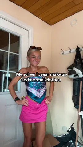 Does this make me look older!? lol #foryou #trend #viral #lol #collegegirls #athlete #runner #skirtoutfits #OOTD #fitcheck #athletetok 