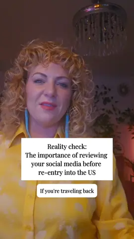 If you’re not a U.S. citizen and you’re flying back into the country, be mindful of what’s on your phone. CBP has the power to search your device at the border without a warrant. That means your photos, texts, contacts, browser history, and social media activity are all fair game. And under this administration—where authoritarian tactics are becoming more normalized—it’s better to be safe. If you’re a visa or green card holder, a flagged search could delay or even deny your reentry. Green card holders do have the right to a hearing before losing their status, but the process is still stressful and uncertain. So before your flight, pause and review. 