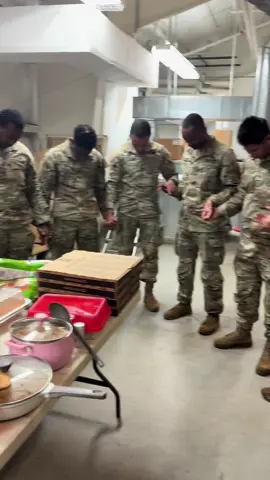 I hope my next duty station is as unified as this one. #prayer #military #82nd #united 