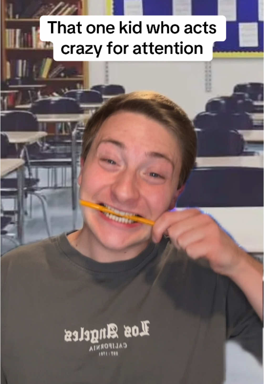 That one kid who acts crazy for attention #nostalgia #greenscreen #pov #teacher #school #fypツ 