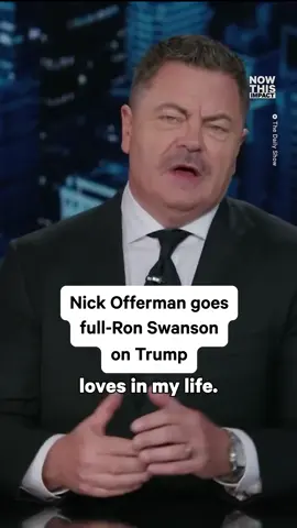 Nick Offerman channeled his ‘Parks and Recreation’ character Ron Swanson to call out Trump for cutting $267M from the national parks budget.