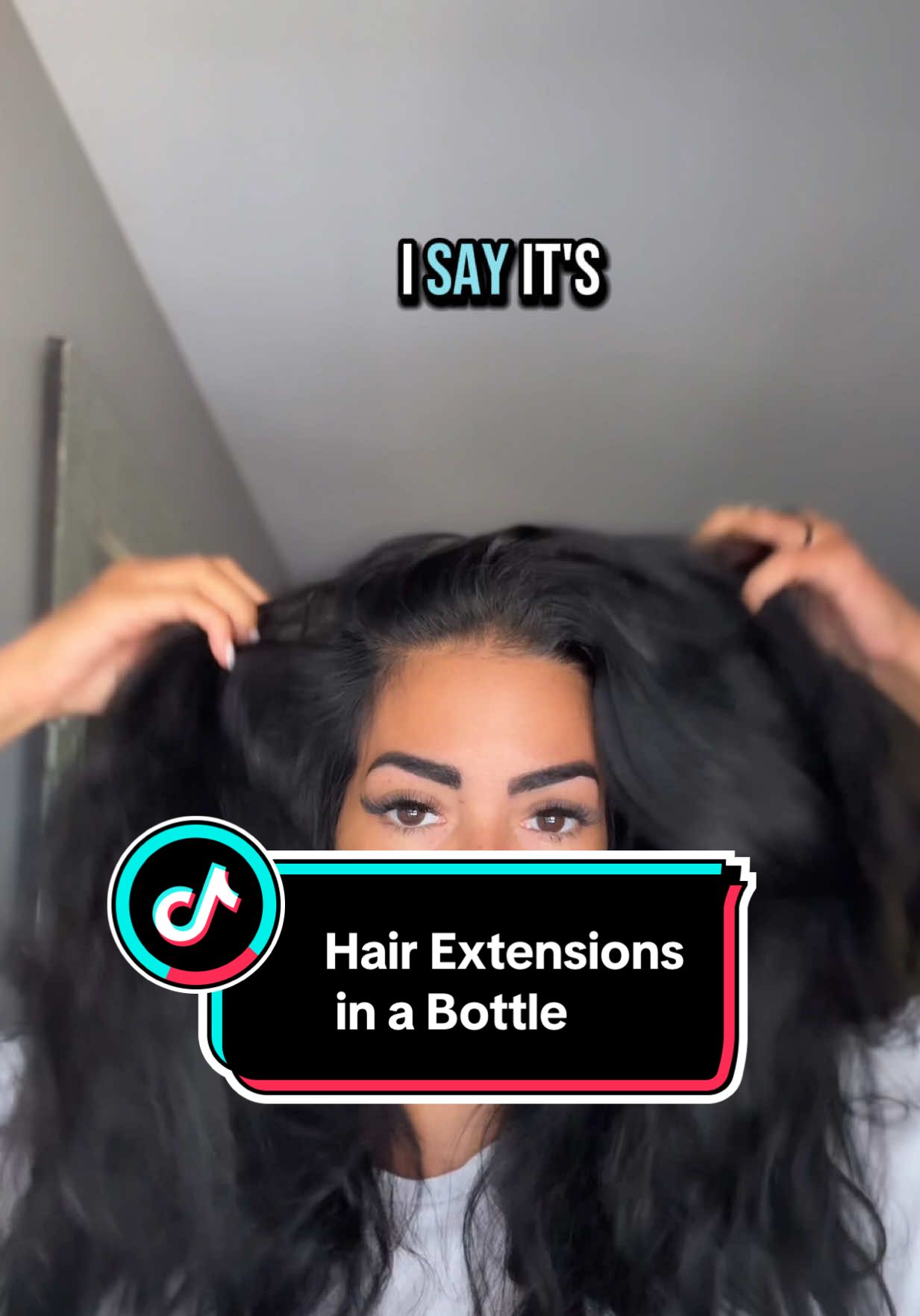 #extensions in a bottle!  & it's over 50% off! #hairgrowth  #clinicalproven #hairloss #thickhair #longhair #hairtransformation 