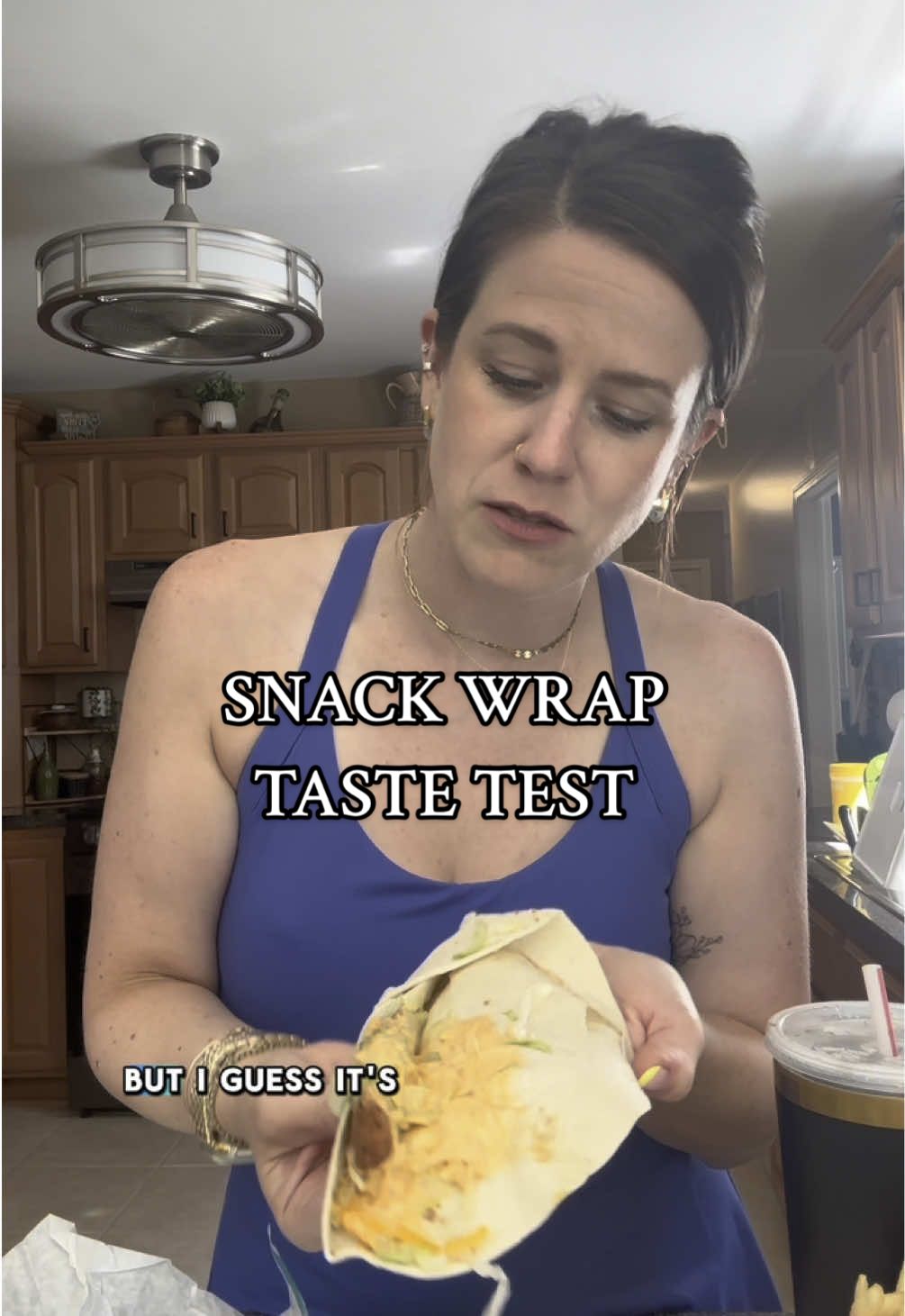🤔 I need to hear your thoughts on this matter. #mcdonalds #snackwrap #tastetest #foodreview