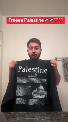 Stand with Palestine, wear the story. This shirt isn't just apparel; it's a symbol of resilience, culture, and unity. Show your support, wear your pride, and join the movement.#freepalestine #ArabTikTok #muslimtiktok #freepalestine🇵🇸❤️ #فلسطين #فلسطين🇵🇸 