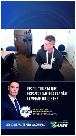 O fisiculturista Pedro Camilo Garcia Castro, de 24 anos, teve a prisão preventiva decretada após audiência de custódia no Fórum de Santos na terça-feira (15). Ele foi preso na orla acusado de espancar a namorada, uma médica de 27 anos, em um apartamento alugado na capital paulista. Em depoimento, Pedro admitiu o uso de anabolizantes e remédios controlados por conta de problemas psiquiátricos e disse não se lembrar da agressão. O caso foi registrado como tentativa de homicídio. #noticia #feminicidio #crime #noticias 