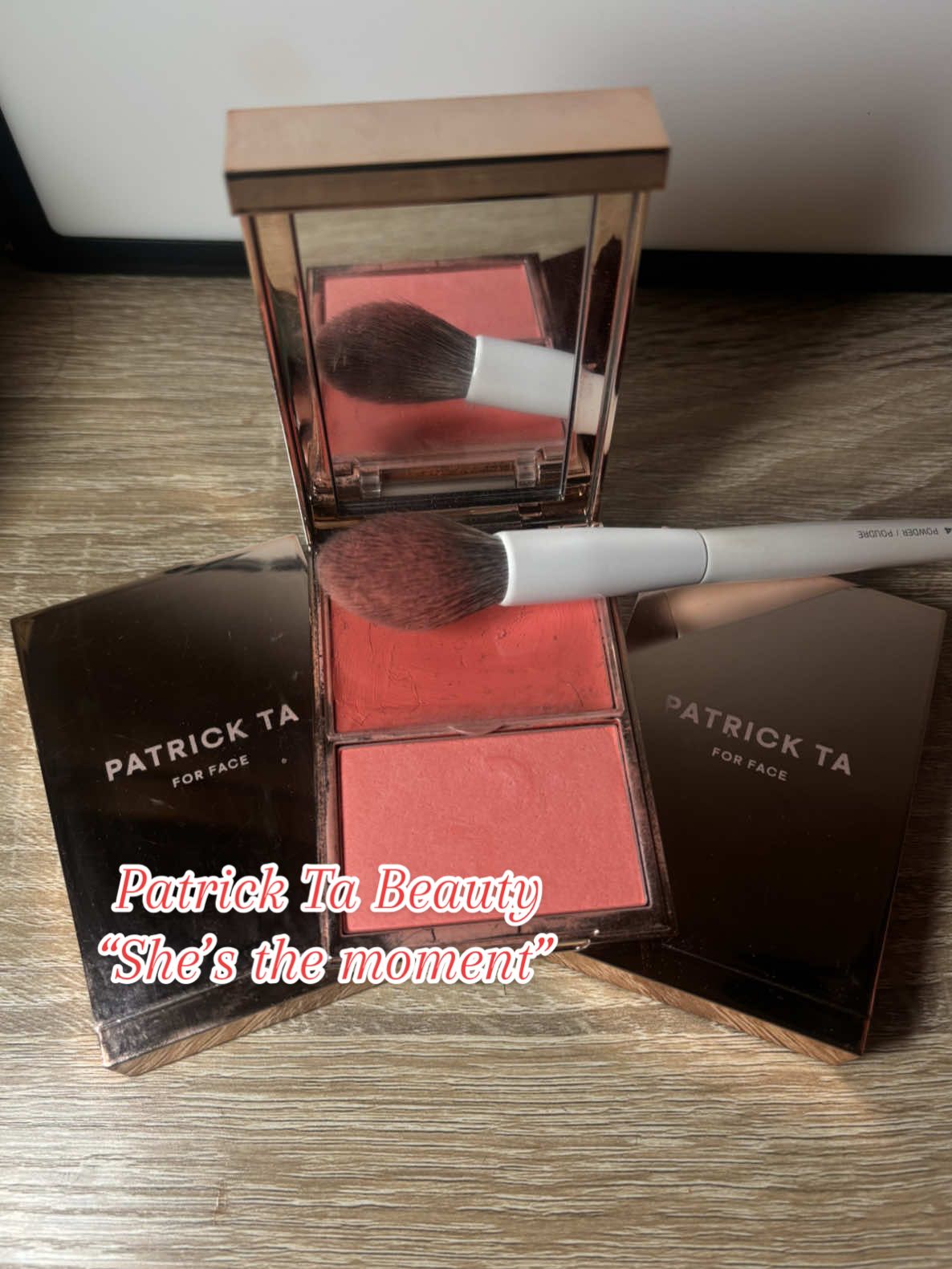 Face card never declines especially with “She’s the Moment” on 💳💖 🎬✨ @Patrick Ta Beauty   . . . . #makeuptok #thatgirlera #ShesTheMoment #patricktablush #summermakeup #BeautyReview #fyp #patricktabeauty 
