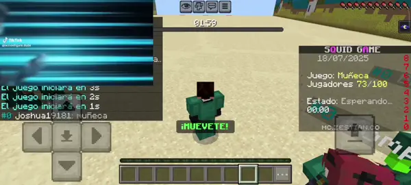 💀SQUID GAME MINECRAFT #Minecraft #veloz #gor #inkgame #minecrartfyp #minecraftsquidgame #squidgame #fyp #viral 