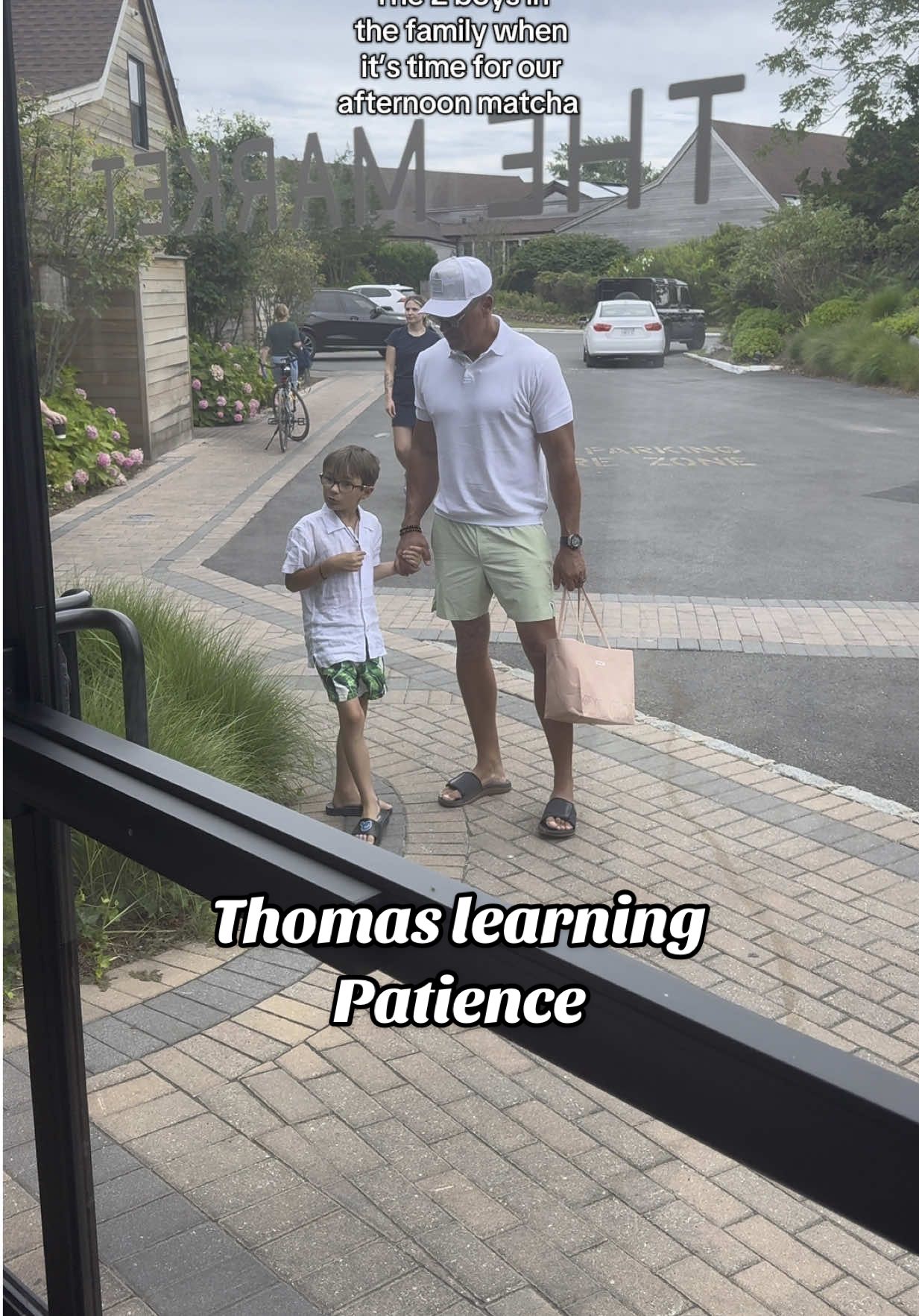 Thomas learning patience for our shenanigans @Ashley Earle 