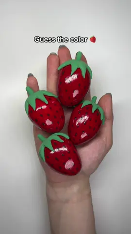 Guess the color 🍓 #aiasmr #asmr2025 #guessthecolor #asmrvideo #guessthecolorgame #asmr 