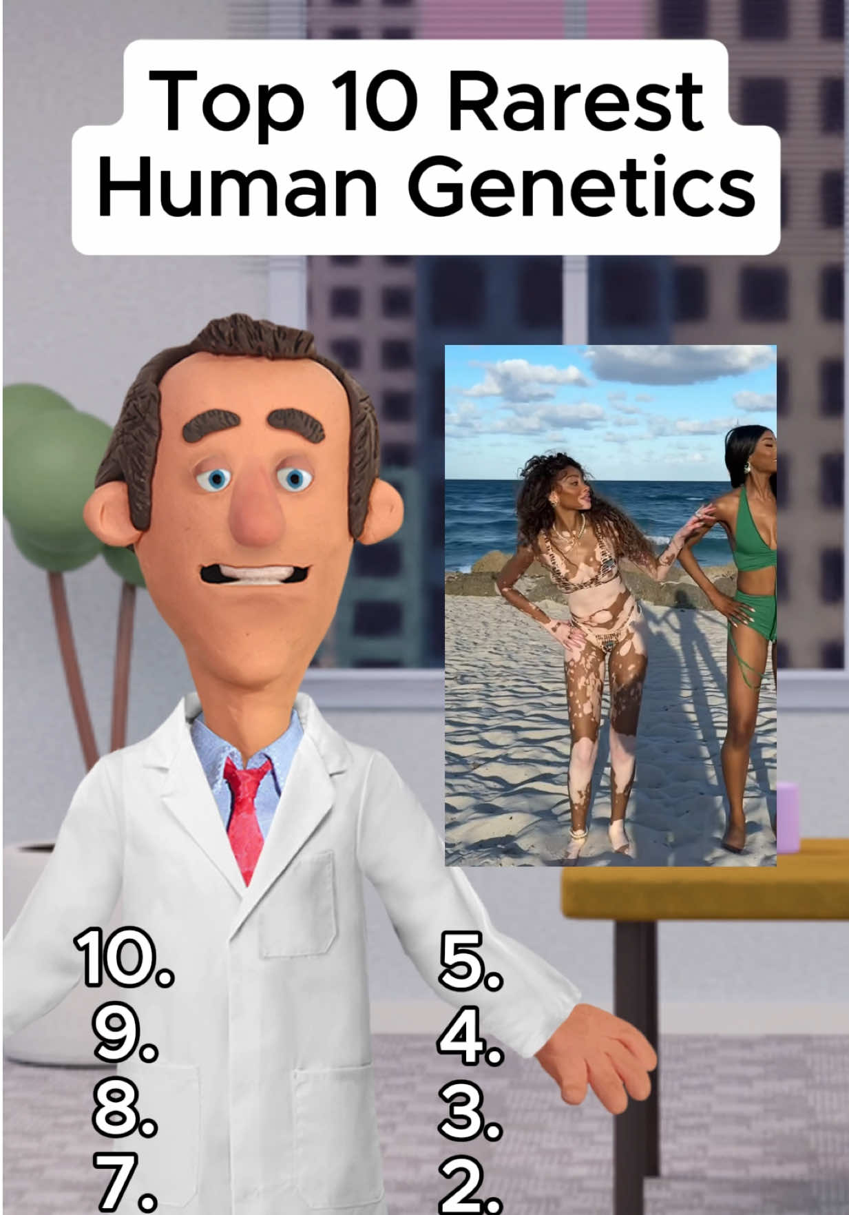 What are the top 10 rarest human genetics? #health #Fitness #genetics 