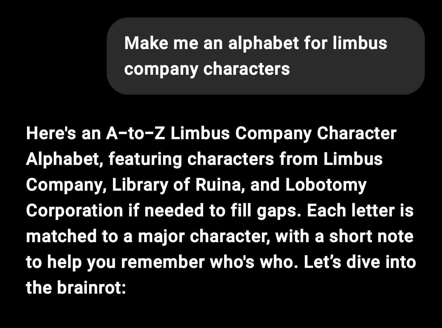 #LimbusCompany #LimbusSweep #ProjectMoon #LimbusCompanyGame #LimbusCompanyFanart #LimbusCompanyEdit #LimbusCompanyArt #LimbusCompanyMeme #SinnersOfLimbus #LimbusCompanyOST #ProjectMoonFans #LibraryOfRuina #LobotomyCorporation #LimbusCompanyLore #LimbusBrainrot #LimbusCompanyCosplay #LimbusCompanyCommunity #LimbusCompanyEnsemble #MeursaultLimbus #FaustLimbus #DonQuixoteLimbus #IshmaelLimbus #YiSangLimbus #GregorLimbus #OutisLimbus #RyōshūLimbus #SinConsumption #EGOAbuse #EGOOverdrive #FixerWorldbuilding #LimbusCompanyVisuals #LimbusDrip #ProjectMoonPain #GachaHell #LimbusPulls #LimbusCompanySinners #KCorpMadness #LCBRain #FixerAesthetic #PMLoreDump #LibrarySweep #LimbusCompanyDialogue #SinnerOnTheLoose #EnkephalinAddiction #LimbusReality #LimbusCompanyUpdates #ProjectMoonHype #LimbusCompanyScreenshots #LimbusSuffering #LimbusFeels #LimbusCompanyEdits