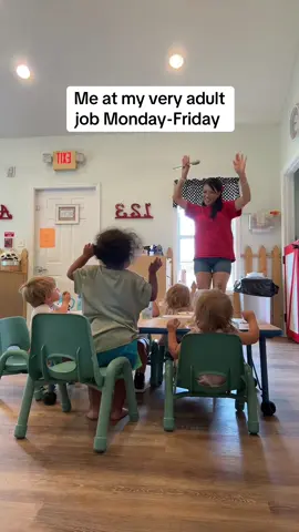 My ADHD and this job were destined to meet ✨ #fy #daycare #daycareteacher #educator #danceparty 