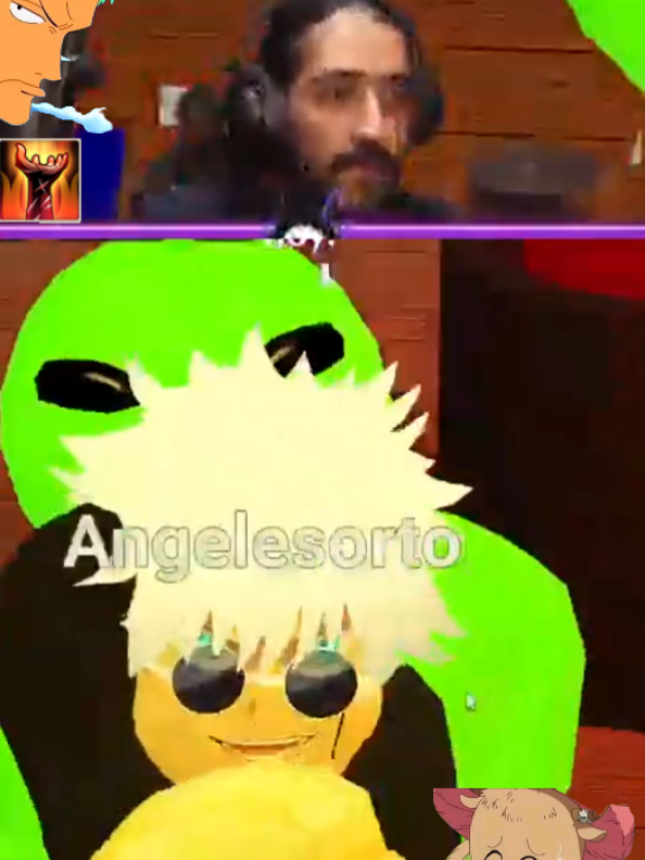 #Waloverso en la #cantina de #roblox #intrínseco 