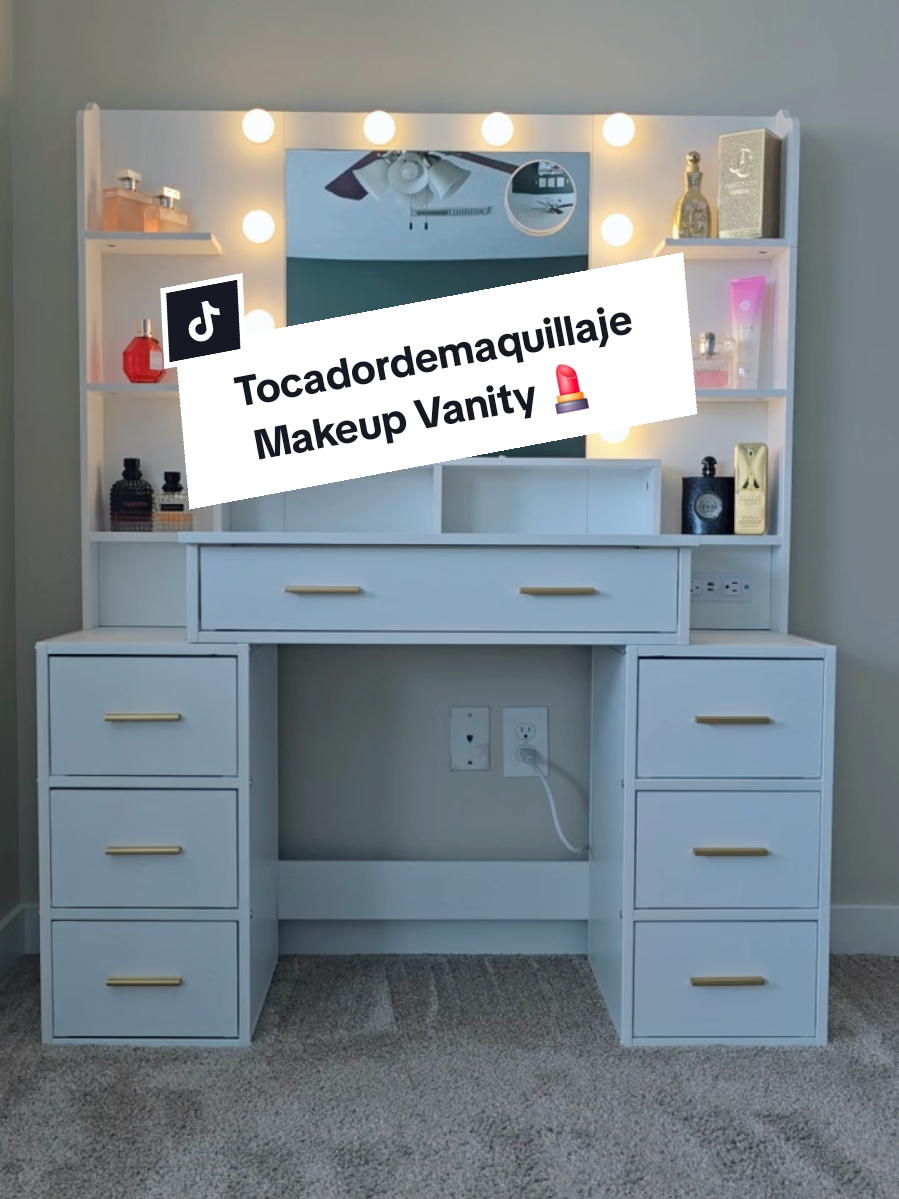 #tocador #tocadordemaquillaje  #vanity #vanitymirror #vanitymakeup  #summervibes #summervibes☀️  #tocadordemaquillaje #tocadordedormitorio  #vanitymakeup #loveit  #vanitywithlights 