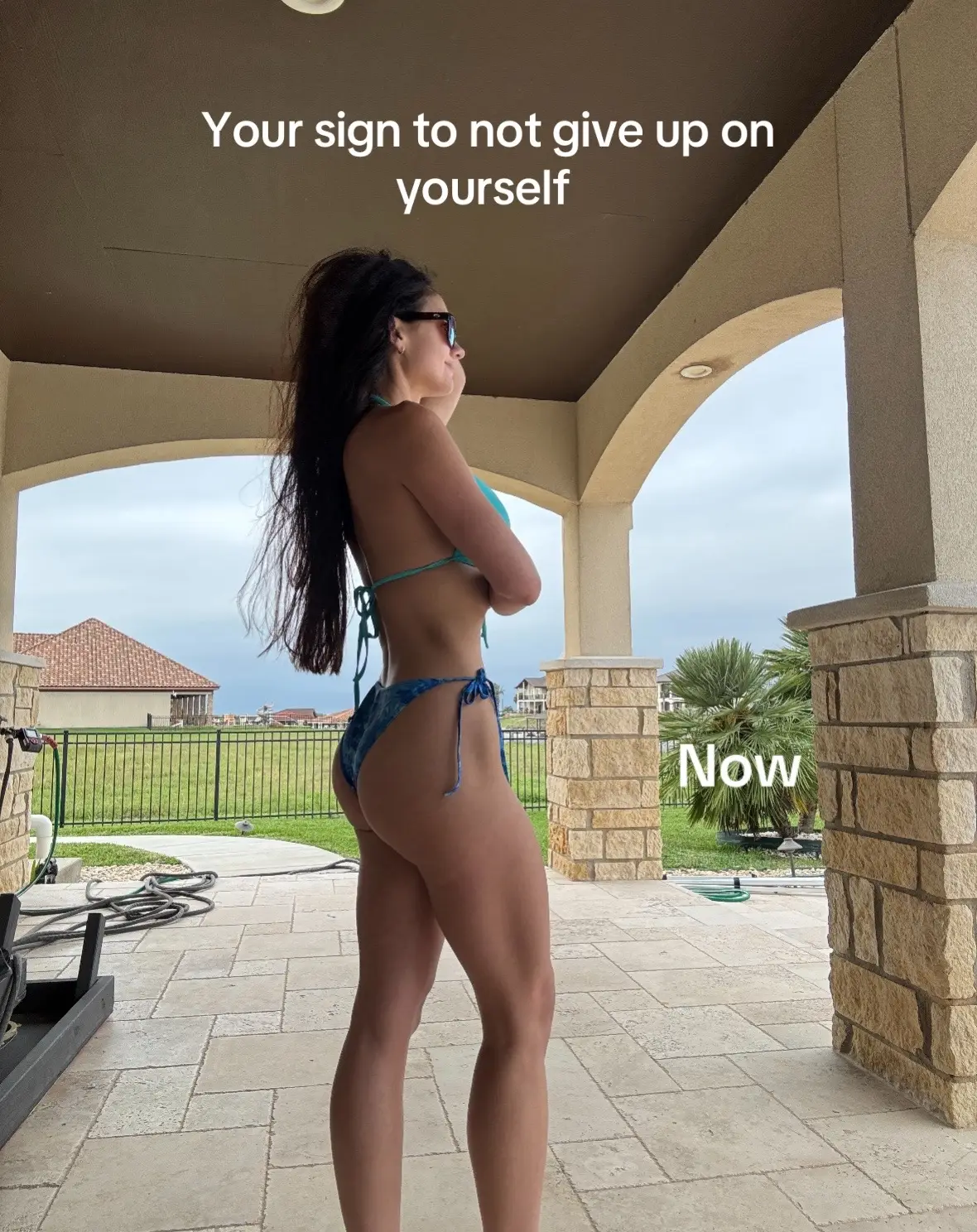 I wish I could go back in time and stop stressing about that number on the scale. #musclegrowth #gymgirl #eattogrow 